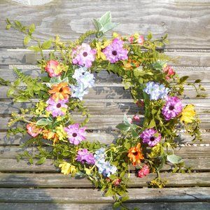 Spring Floral Wreath